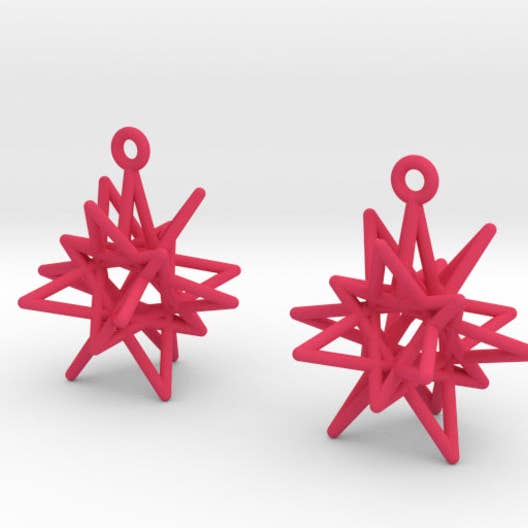 Hanusa Design - Wholesale Dangle Earrings - Starry Knight Earrings (Nylon)5