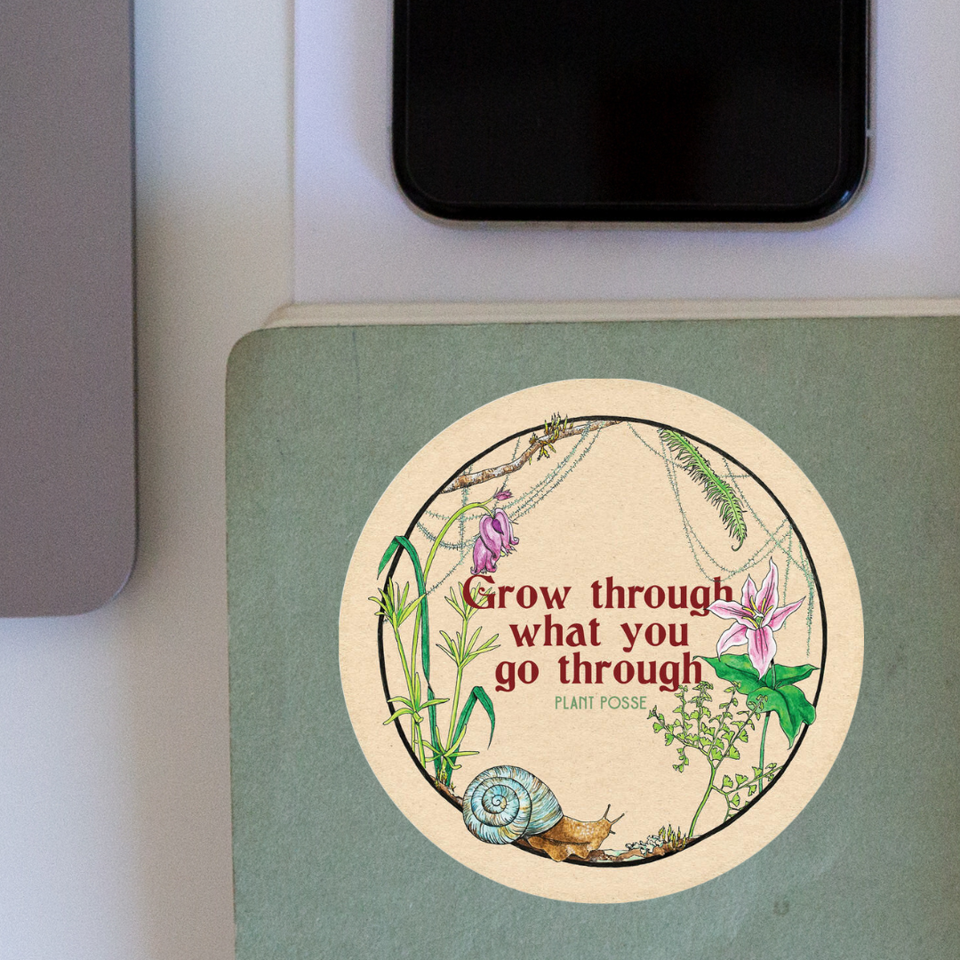 Plant Posse - Wholesale Sticker - Snail Sticker1