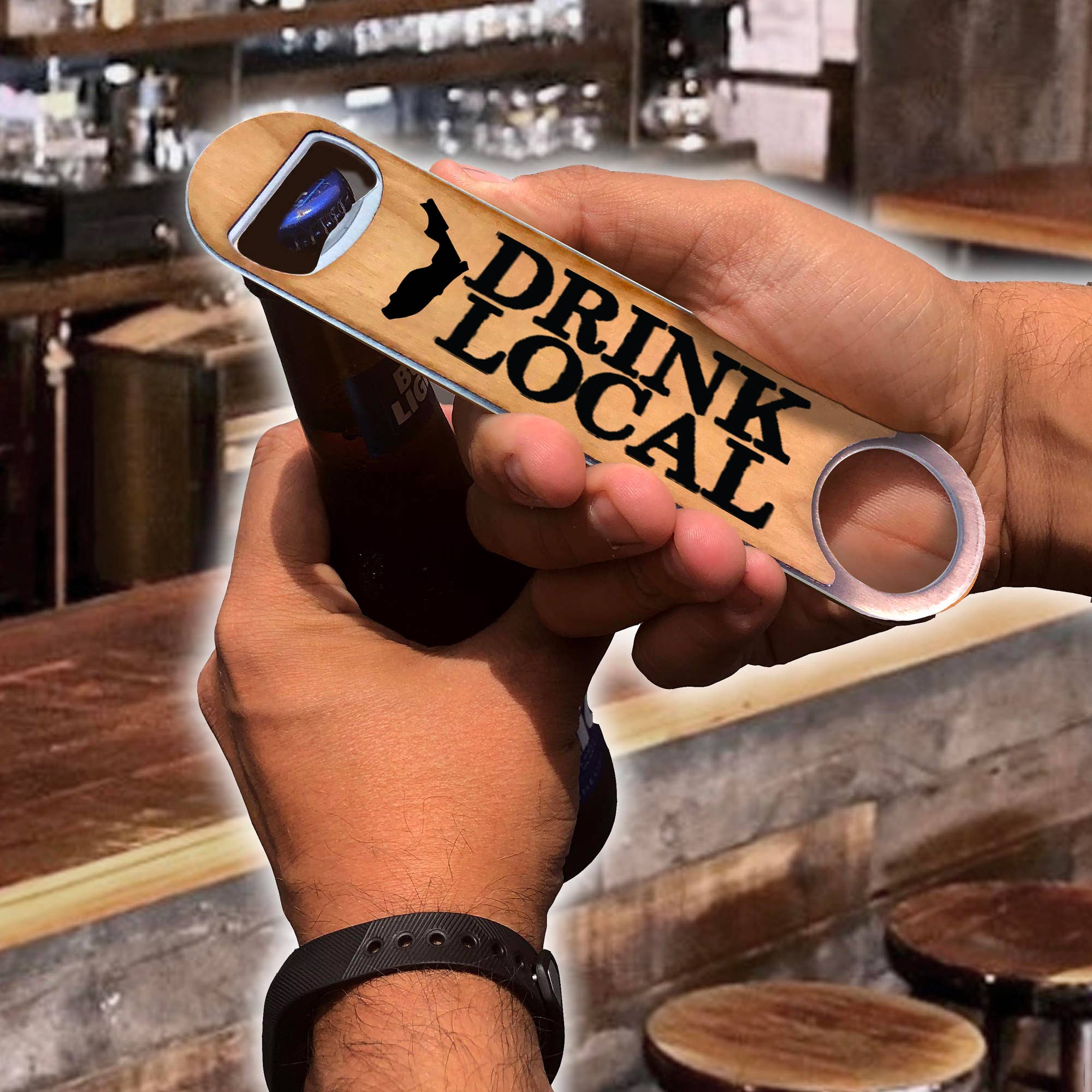 Torched Products - Wholesale Bottle/Wine Opener - Speed Bottle Opener - Drink Local - State Bottle Opener50