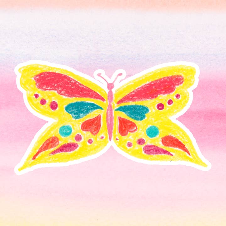 Affirmation Butterfly for wholesale by Mei-Mei Moon