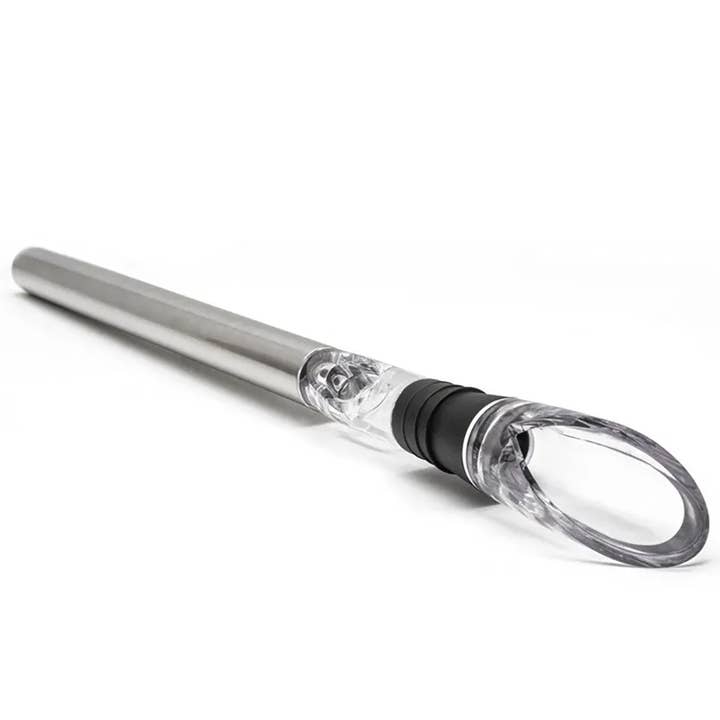 Sostraw & SmartThings - Wholesale Wine Tool Set - Wine Chill Stick - Cooler for wine bottle with pourer