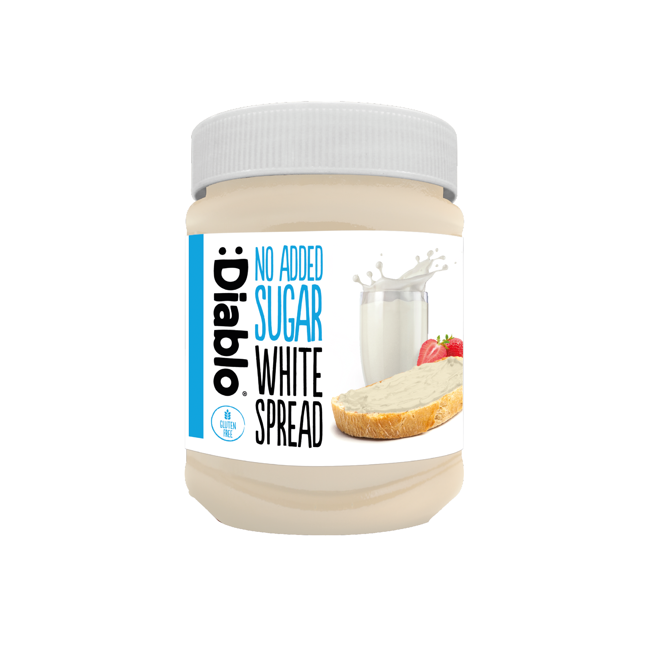 Diablo Sugar Free - Wholesale Nut butter - :Diablo White Chocolate Spread 350g0