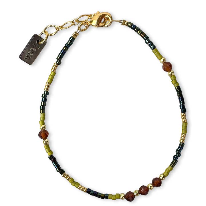 Jazu Jewellery – Pulseira de missangas por atacado – Pulseira com miçangas e pedras semipreciosas2