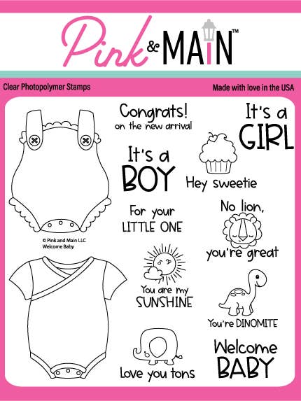 Welcome Baby for wholesale by Pink and Main