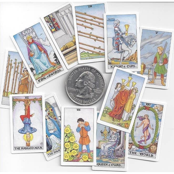 Cardshouse - Wholesale Tarot Cards - Tiny Universal Waite Tarot Cards Us Games Systems7
