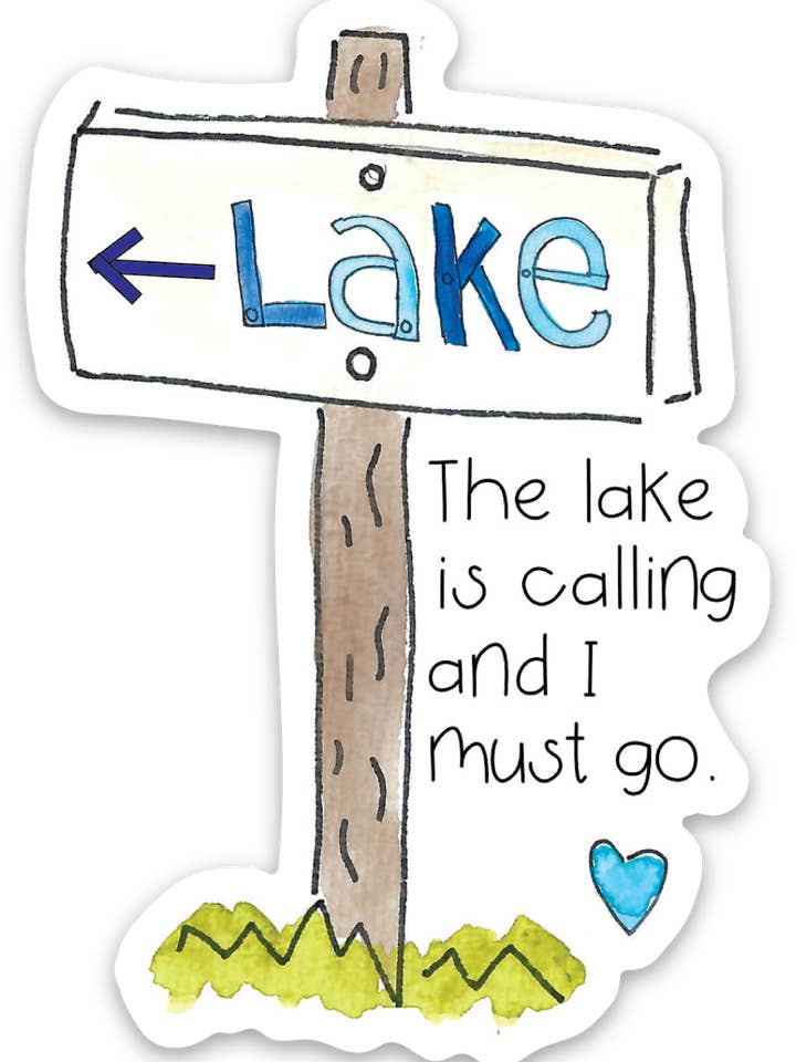 Vinylaufkleber - See für den Großhandel von Laura Kelly Stickers