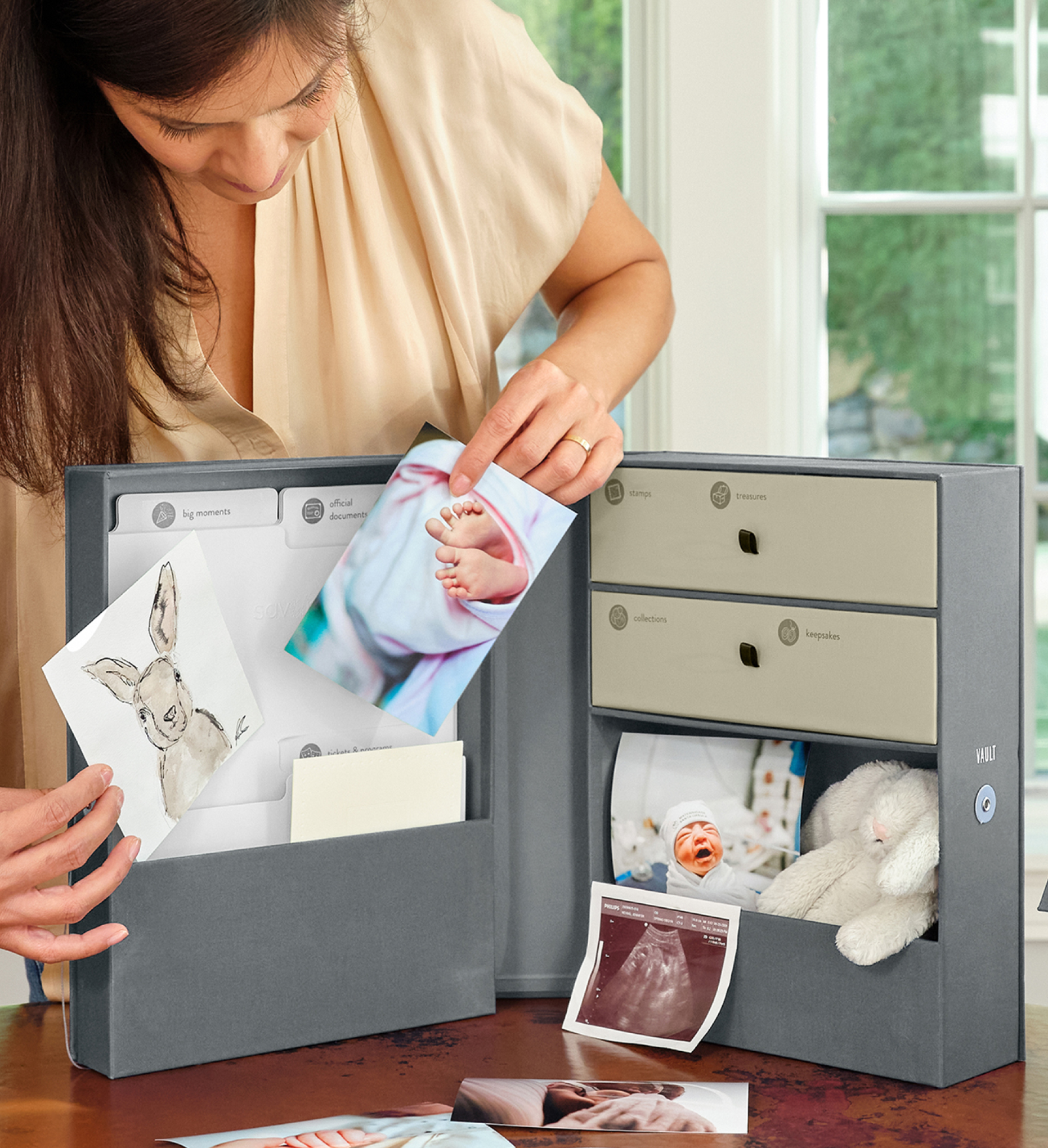 Savor – wholesale Keepsake box – Child & baby – The Vault Baby Keepsake Box4