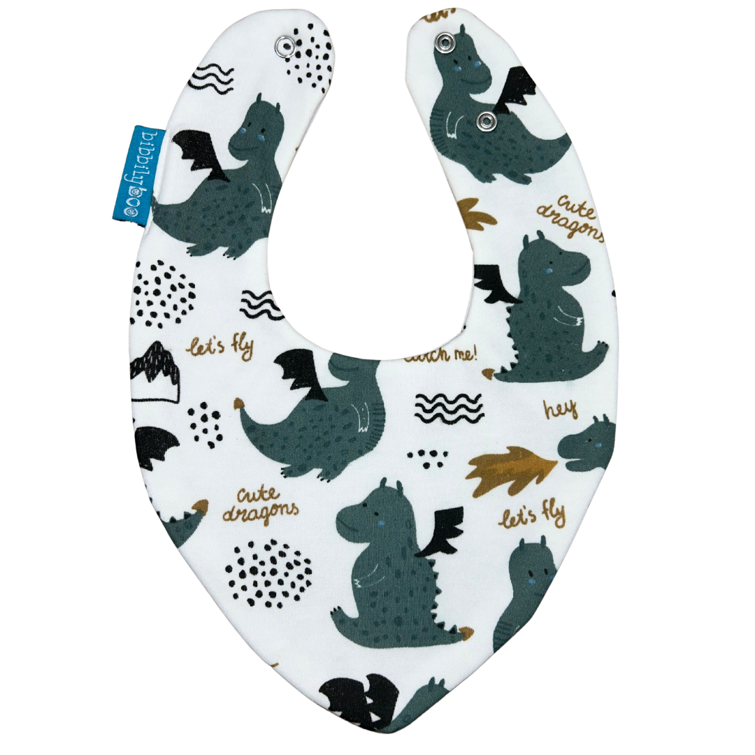 Bibbilyboo – wholesale Bib – Baby – Dragon Waterproof Dribble Bib2