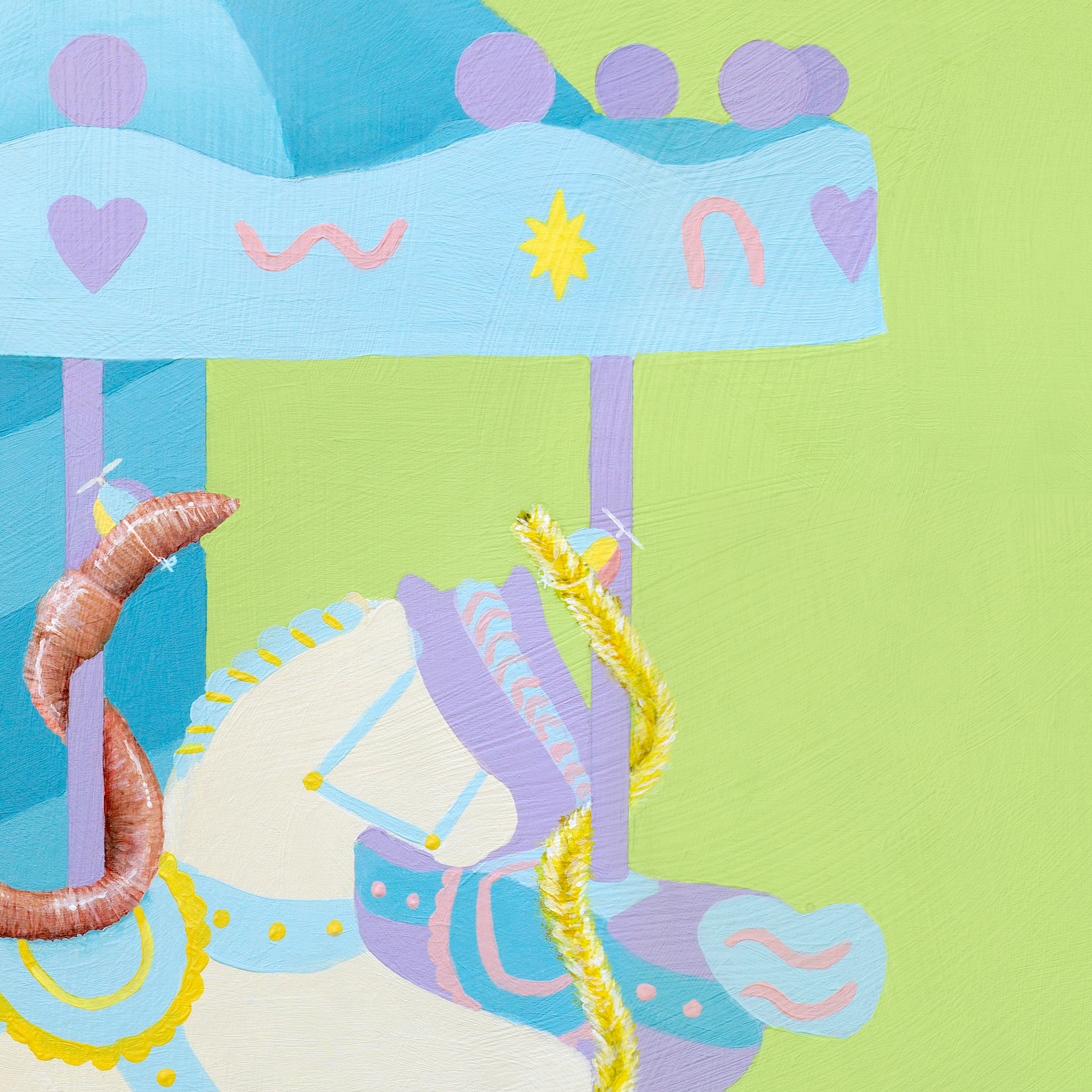 One Lane Studios - Wholesale Art Print - Waldron's Long Weekend (Worm Carousel) Print6