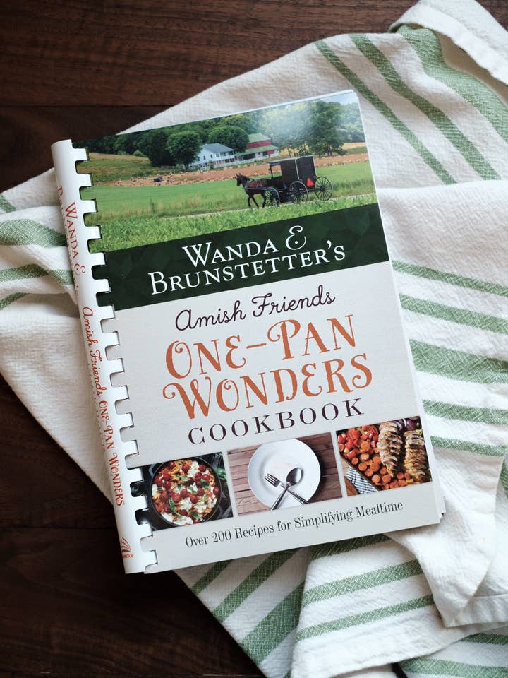Wanda E. Brunstetter's Amish Friends One-Pan Wonders Cookboo for wholesale by Barbour Publishing, Inc.