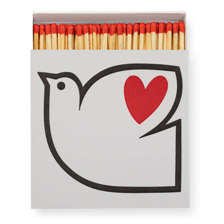 Dove by Jane Foster | Square - Safety Matches for wholesale by Archivist Gallery | United States