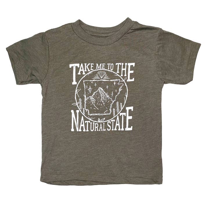 T-shirt Take Me to the Natural State pour tout-petit pour la vente par AR-T's