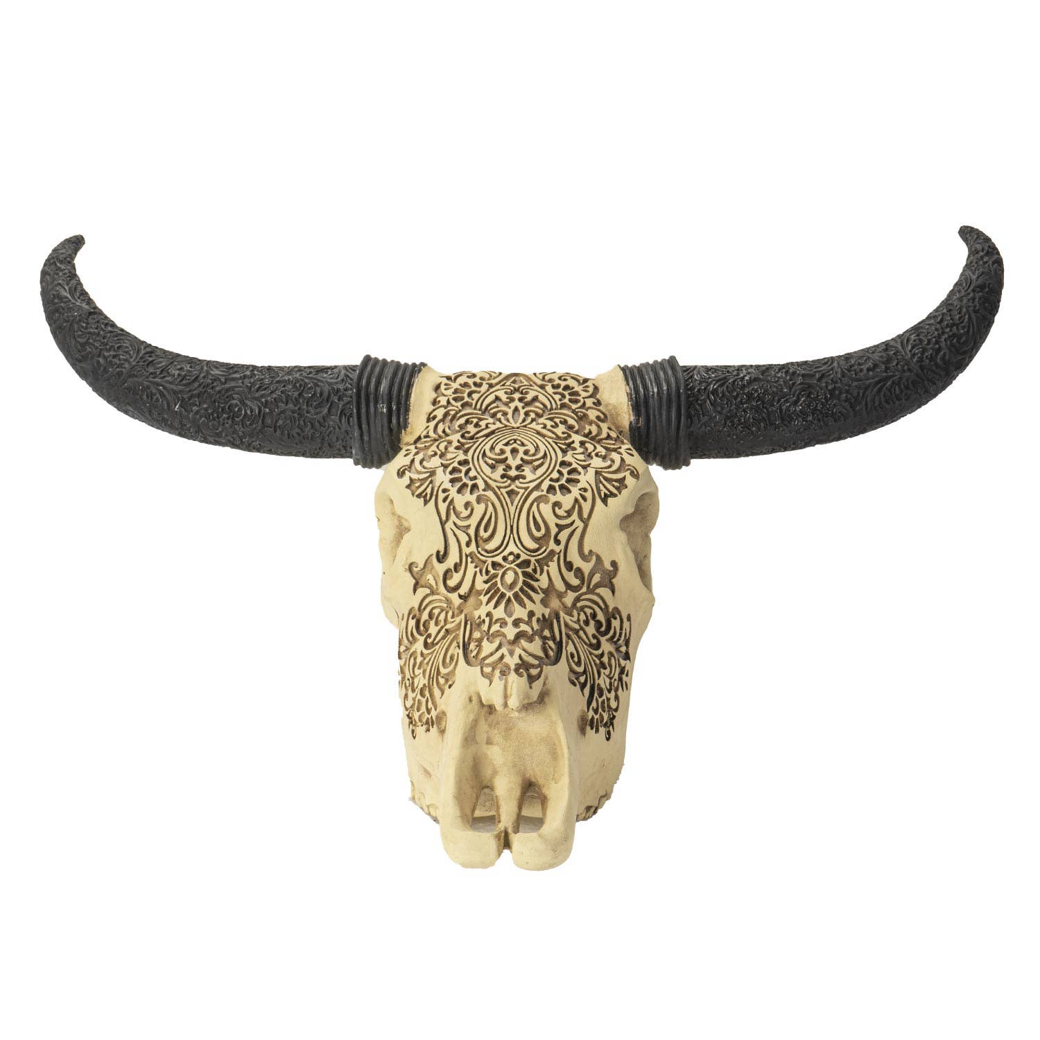 Pacific Trading – wholesale Dekorativ statyett – Dekorativt snidat kohuvudskalle3