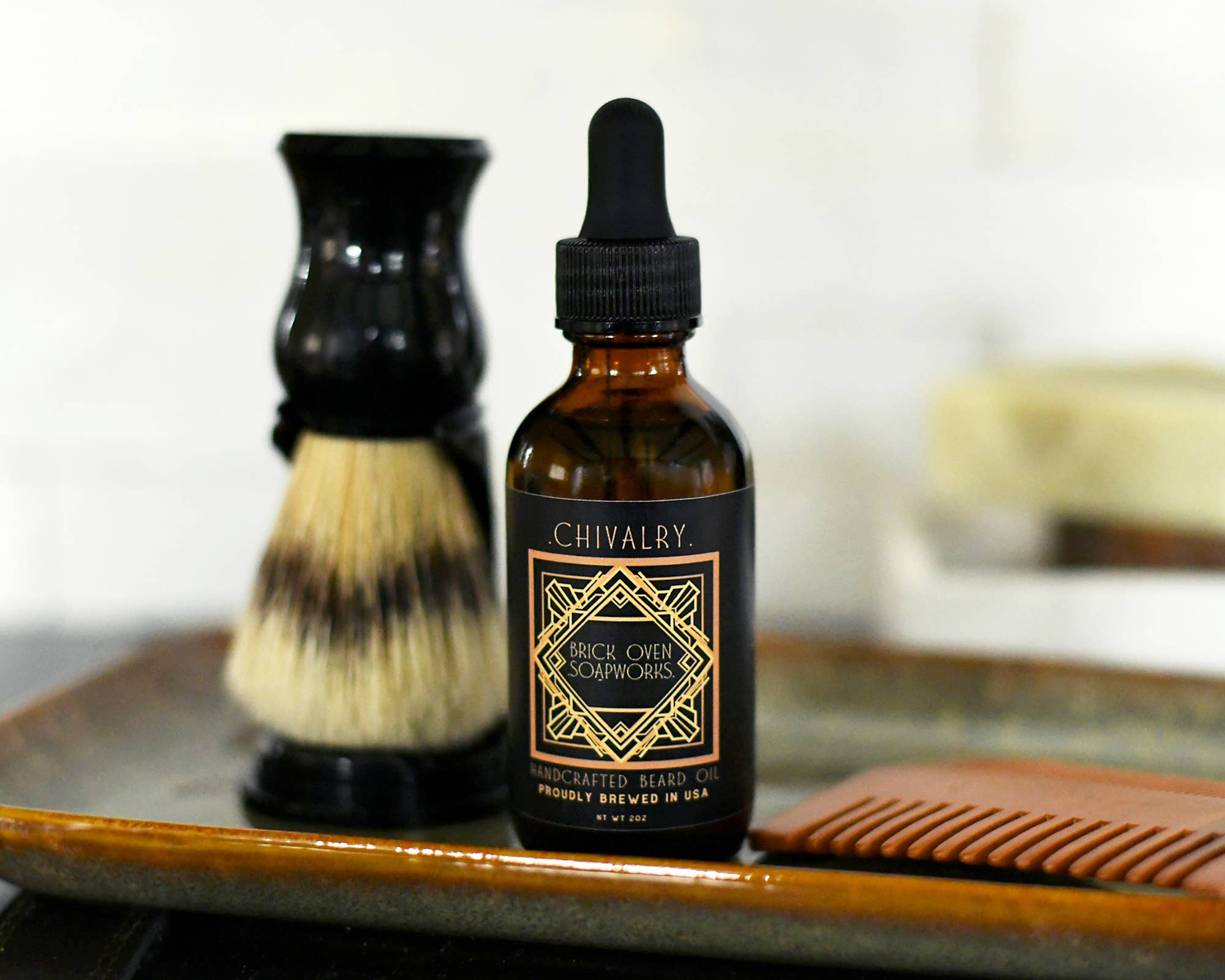 Brick Oven SoapWorks - Wholesale Beard Styling Product - Artisan Beard Oil6