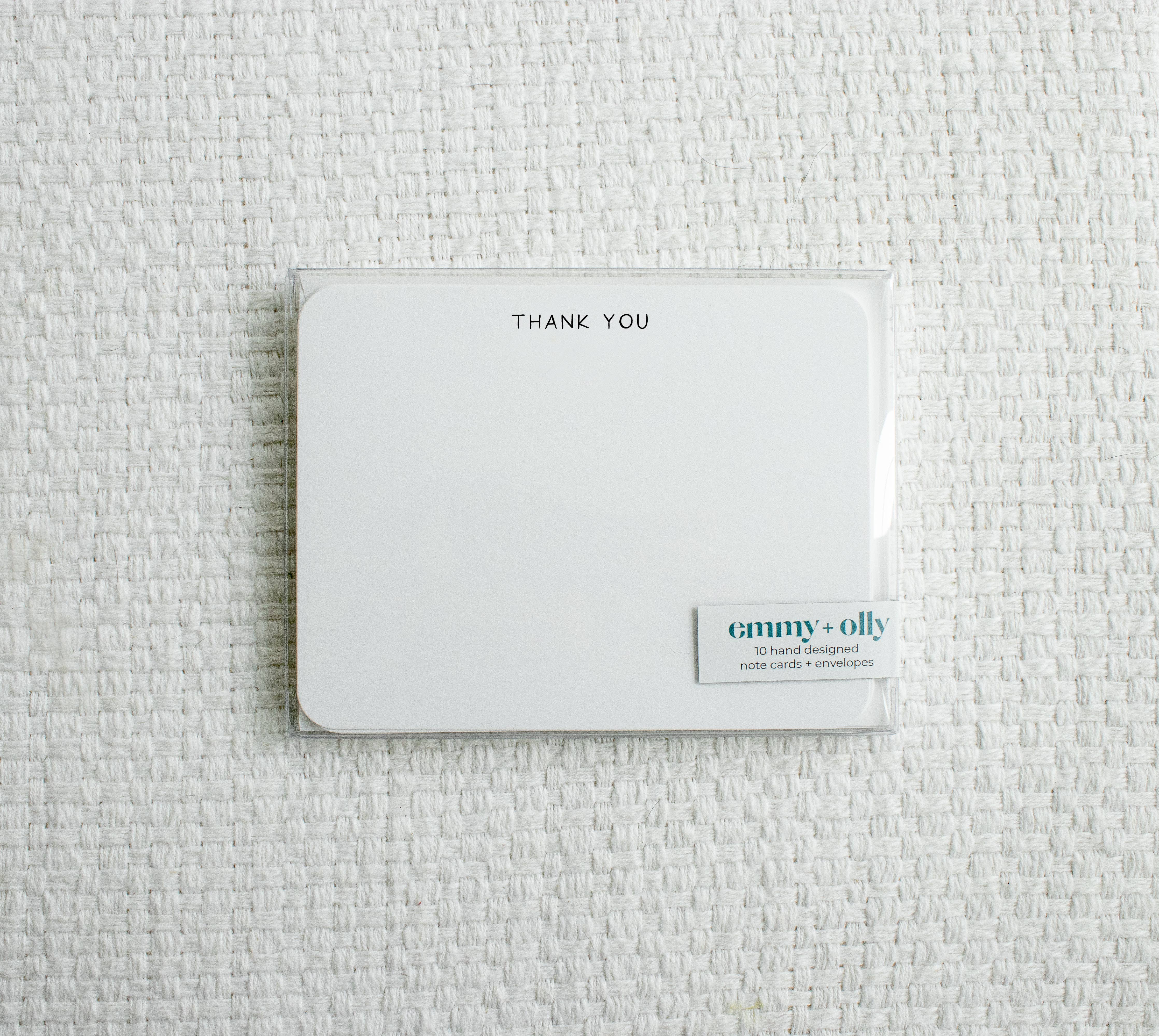 emmy+olly - Wholesale Stationery/Notecard Set - Stationery Box Set - Thank You - Set of 103