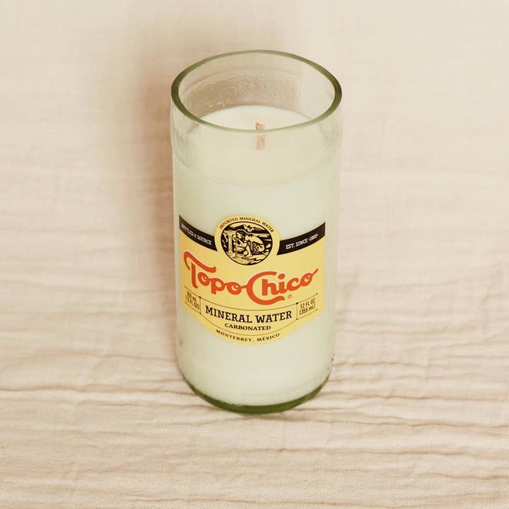 Project Happiness Candle Co. - Wholesale Jar/Filled Candle - Mint Mojito Topo Chico Soy Candle - 8oz 14