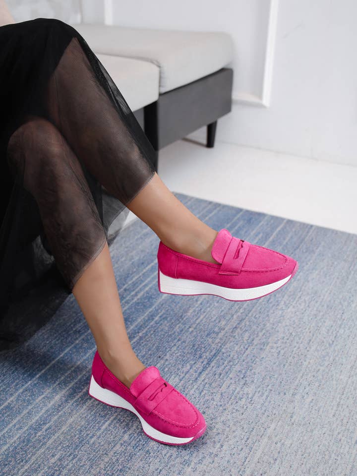 La Bottine Souriante - Vente Ballerines – femme - Mocassins Femme Semelle Plateforme Confort 18