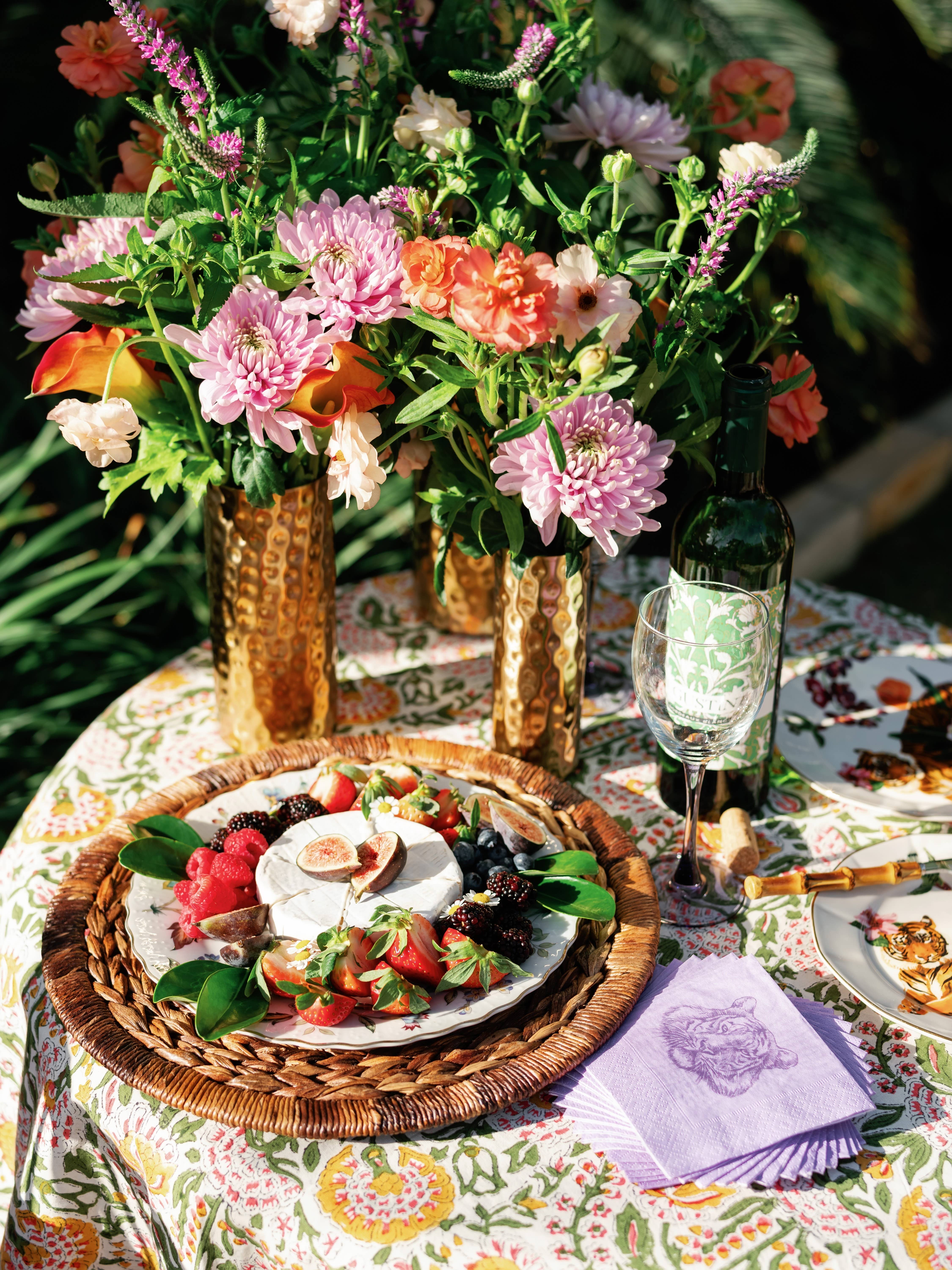 Alexa Pulitzer - Wholesale Disposable Napkin - Tiger Cocktail Napkins5