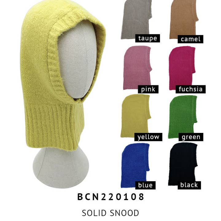 Do Everything In Love® - Wholesale Balaclava - Women's - Solid Snood5