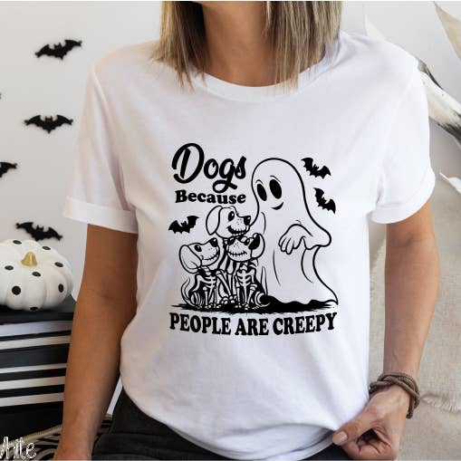 Dogs Because People Are Creepy #BS7345 for wholesale by Bama Screens