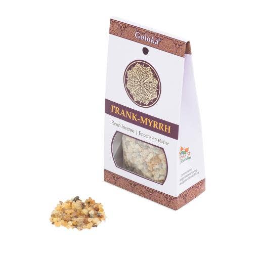 International Gifts Ltd. - Vente Encens - Goloka Encens Résine de Frank & Myrrhe 50G-2080