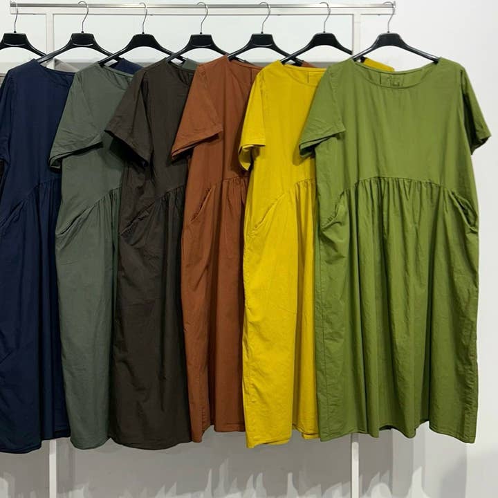 SWEET MAGIC MODA Y COMPLEMENTOS - Wholesale Dress - Women's - BASIC COTTON DRESS0