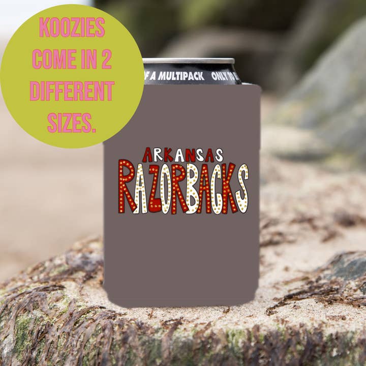 Arkansas Razorback inspired game day koozie and other Purchase Wholesale razorback decor. Free Returns & Net 60 Terms on Faire trending on Faire.