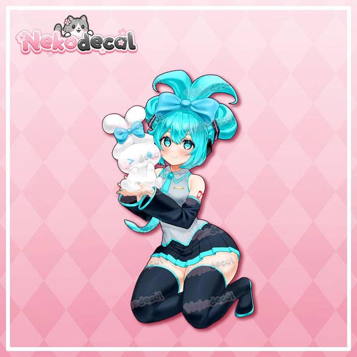 Nekodecal - Wholesale Sticker - Pretty Miku Stickers
