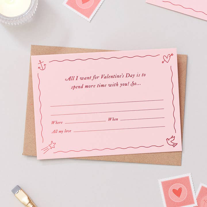 Another Loop - Wholesale Love Card - Valentine's Gift Voucher | Blank Ticket | Experience Token0