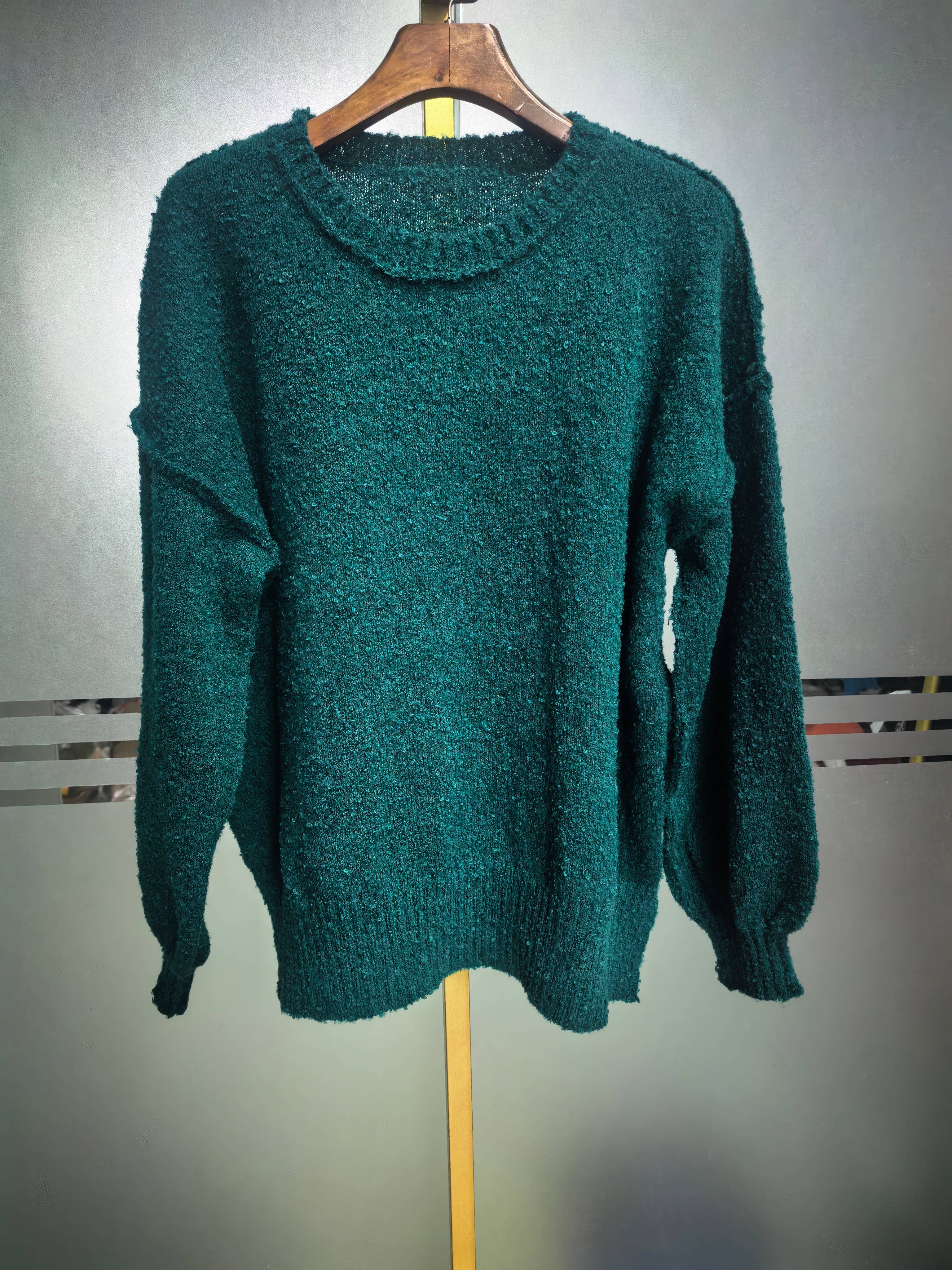 Hope & Sunshine – Engroshandel Tunika - Dame – Crewneck-sweater med sideslidser1
