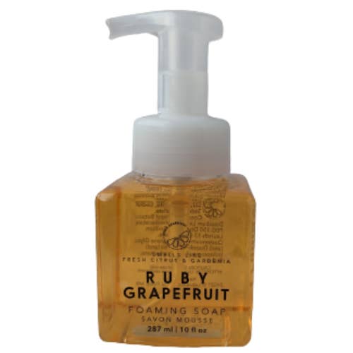 Ruby Grapefruit Foaming Hand Soap for wholesale by Green Grapefruit Soaps
