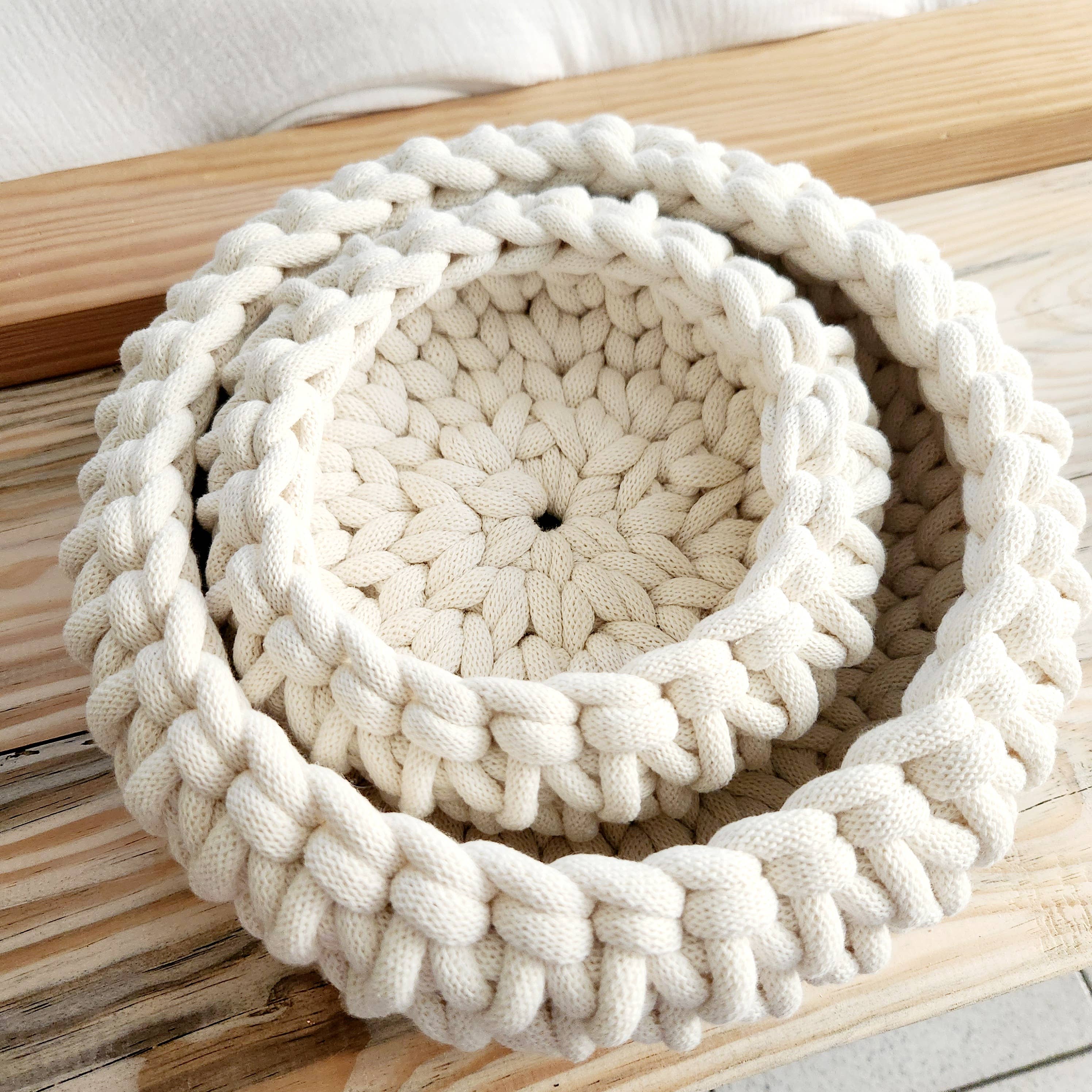 Naturalmarjory - Wholesale Basket - Round basket0