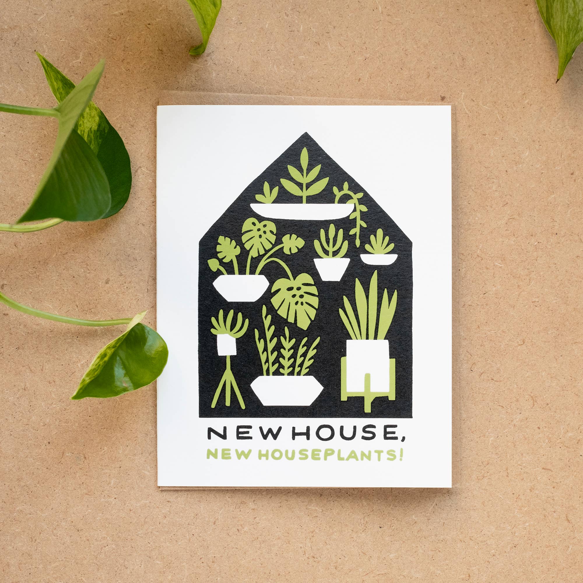 Worthwhile Paper – wholesale Inflyttningskort – Krukväxter inflyttningskort1