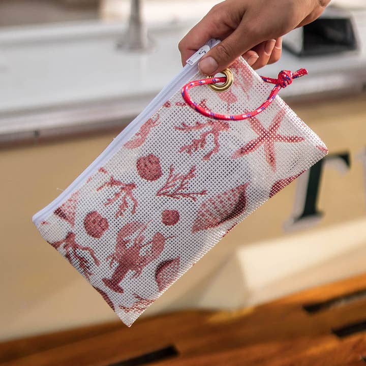 Coastal Red Clutch for wholesale by On the Road Again