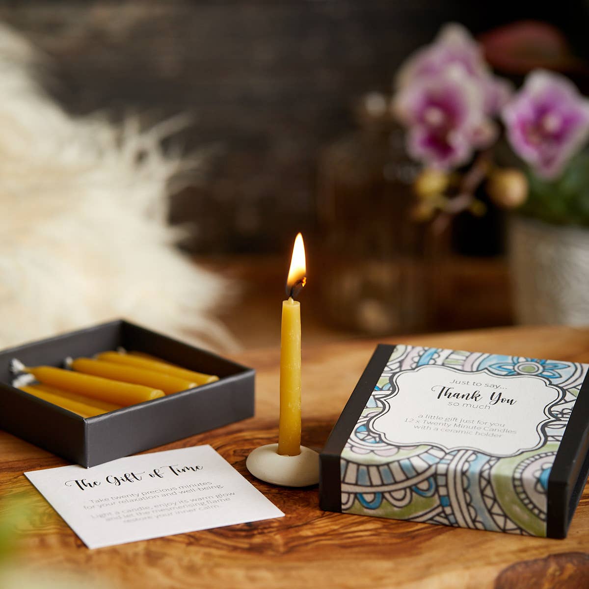 Cotton & Grey - Wholesale Tapered Candle/Candlestick - Just to say... Bundle58