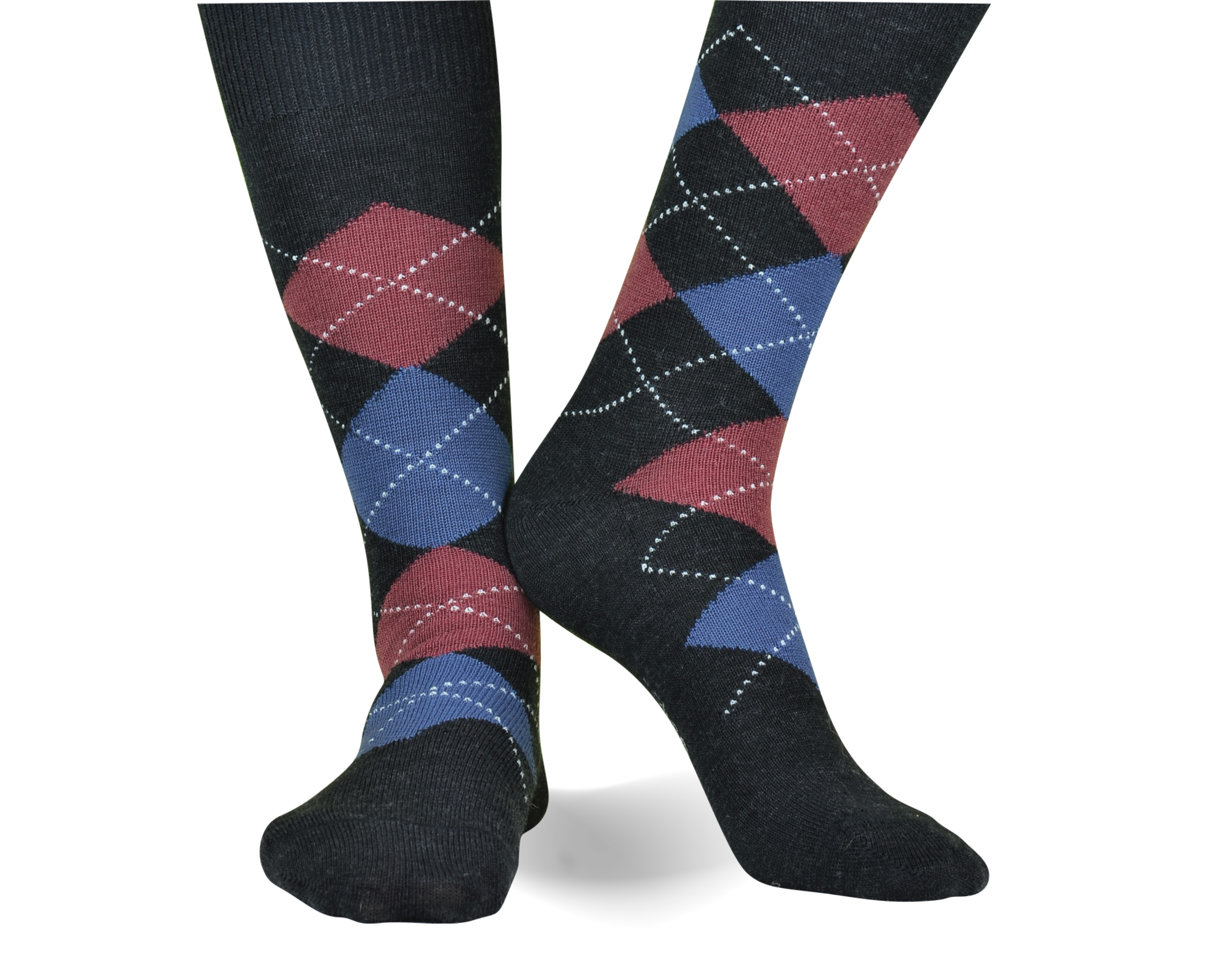 ELL & Atty - Wholesale Socks - Men's - Superwash Merino Wool - Argyle5