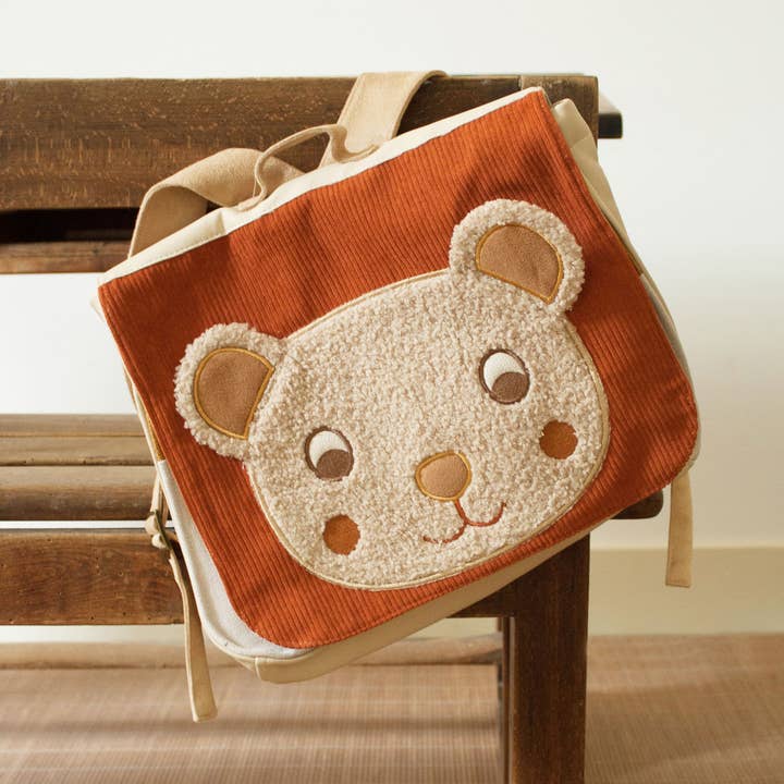 L'Oiseau Bateau - Wholesale Backpack - Kids - Children's kindergarten satchel - Bears - Back to school0