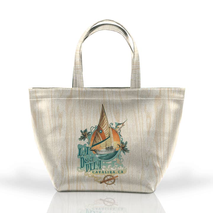Cutie Tote de couro vegano personalizável: La Dolce Vita on Bir por atacado de Matrix