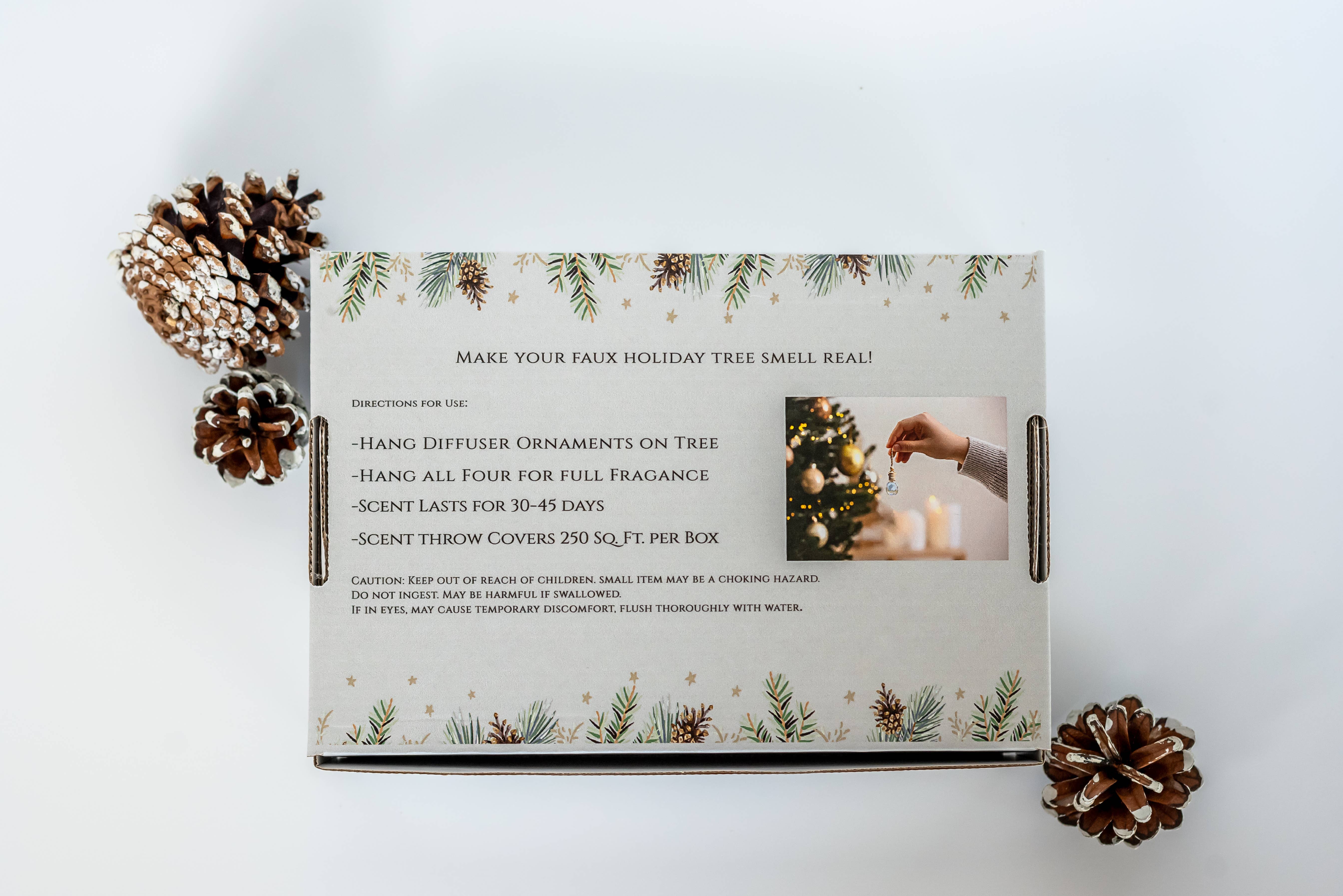 Ivy & Sage Collection - Wholesale Geurolie - Geurende Kerstboomverspreiders – Kerstdennenornamenten7