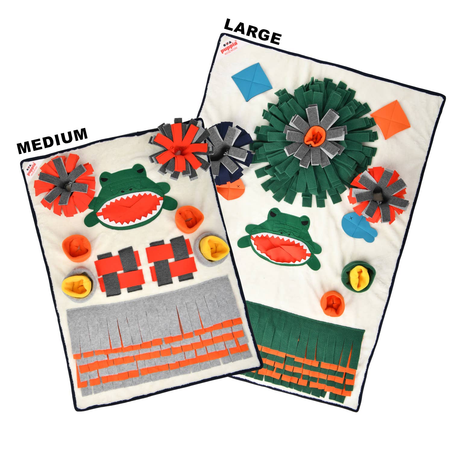 CREAM GREEN SWAMPY NOSEWORK DOG TOY FOR EXERCISE TRAINING BOREDOM for wholesale on Faire0