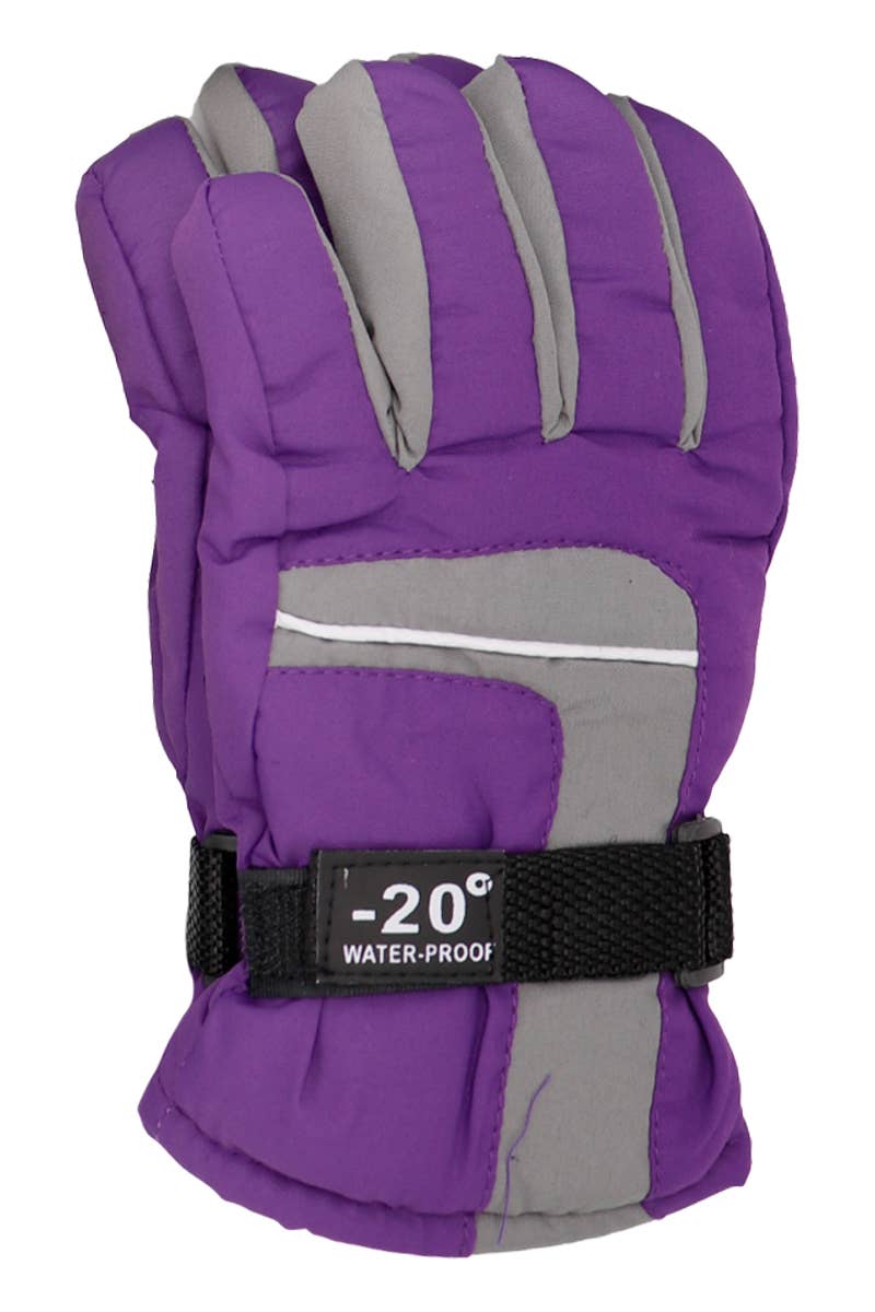 SURTIDO Guantes de esquí resistentes e impermeables para niños y jóvenes Racer de venta al por mayor en Faire5