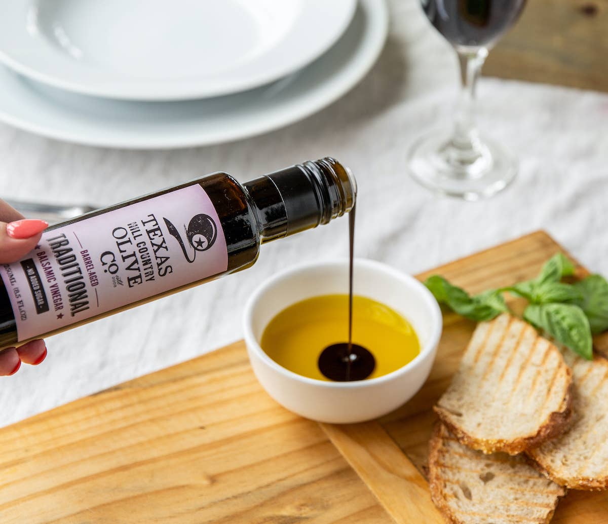 Texas Hill Country Olive Co. - Wholesale Vinegar - Traditional Balsamic Vinegar  - 100ml.3