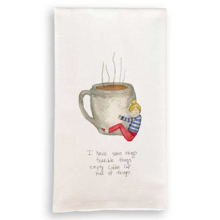 French Graffiti - Wholesale Tea towel - I Have Seen Terrible Things