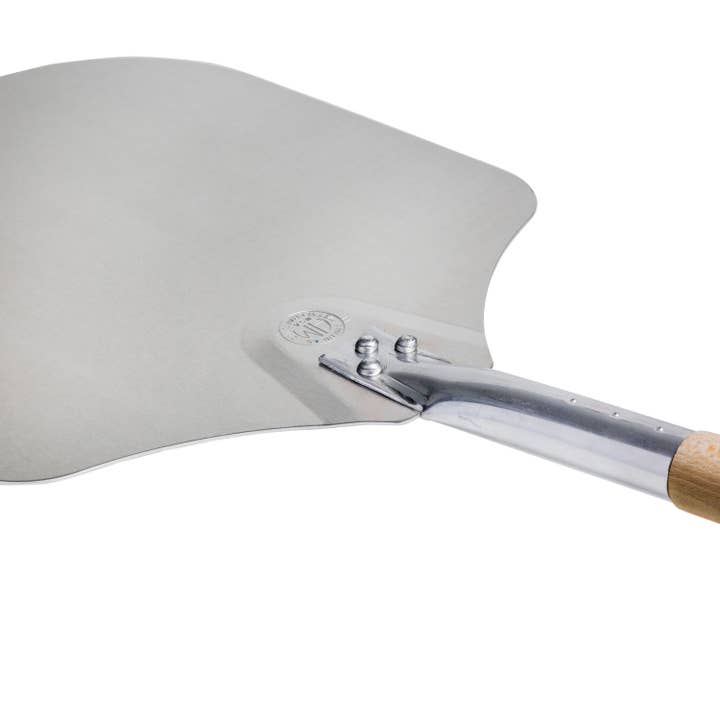 Kitchen Supply Wholesale - Wholesale Pizza Wheel - Kitchen Supply 14-Inch x 16-Inch Aluminum Pizza Peel with Wood Handle3