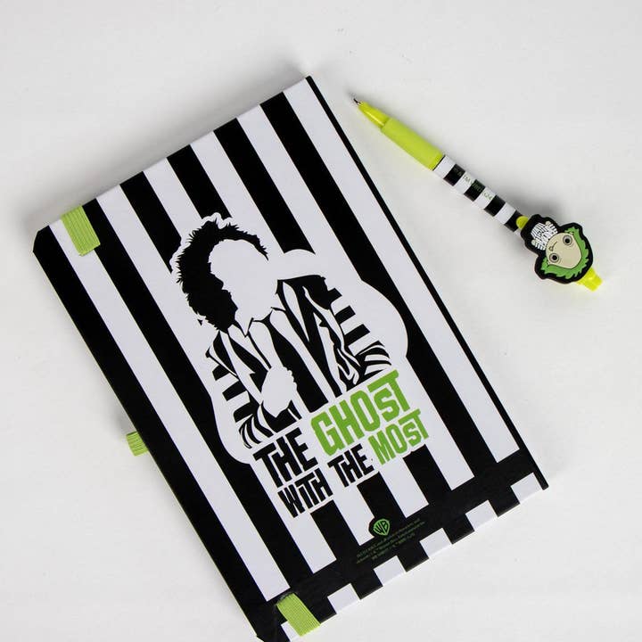 Mastoys, S.L. - Wholesale Stationery/Notecard Set - BEETLEJUICE PEN STATIONERY SET - 27000012013