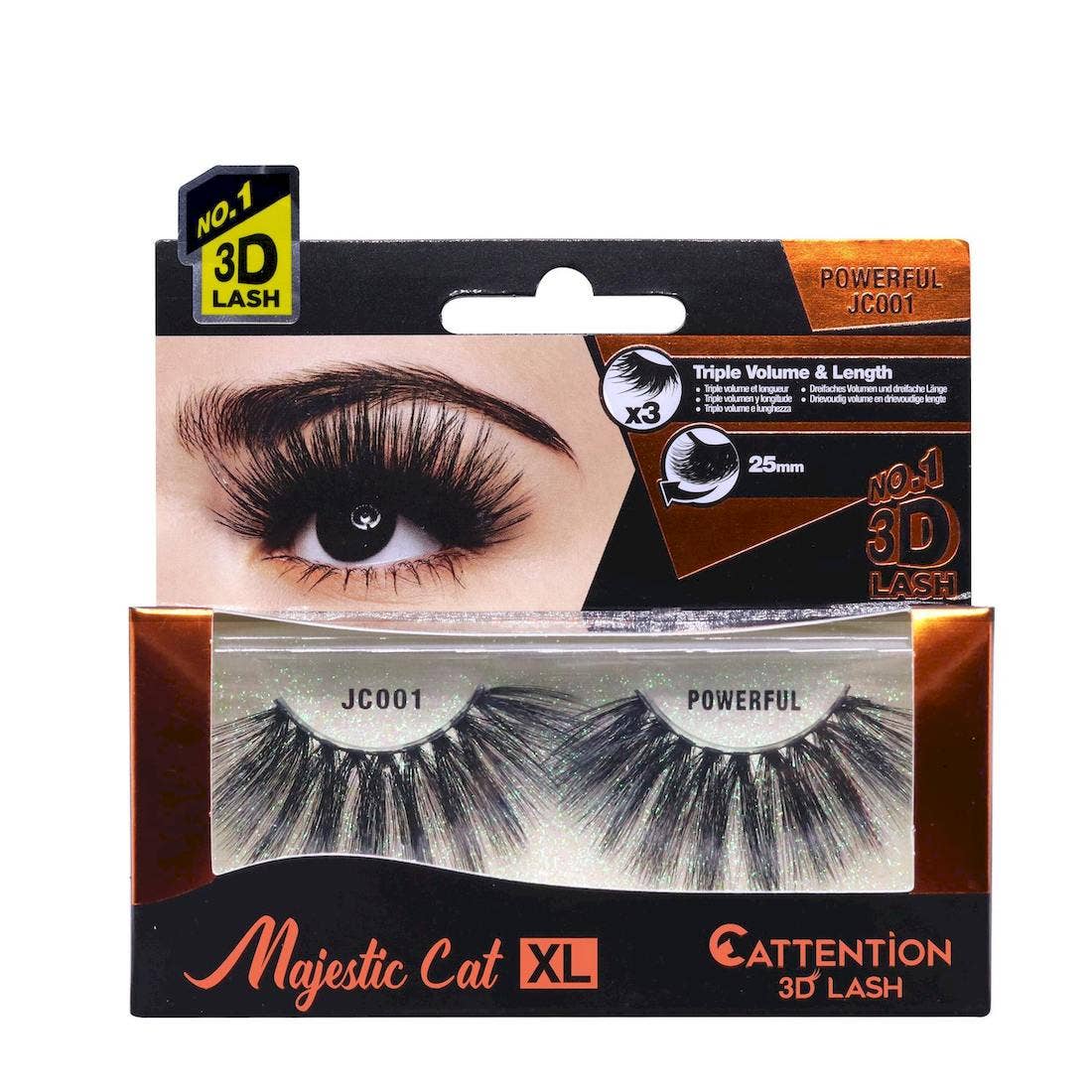 Diacly - Wholesale False/Fake Eyelashes - Ebin New York 3D XL Majestic Cat Eyelashes0