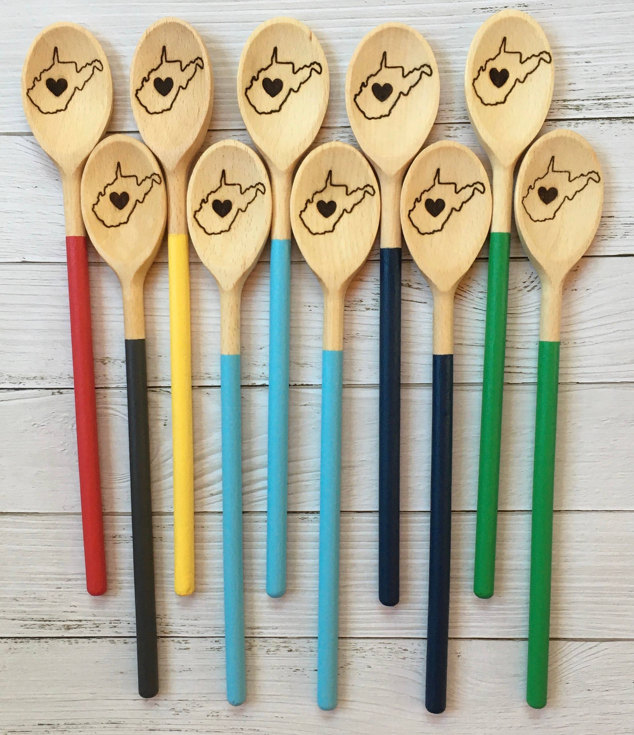Embellish by Sandra - Wholesale Kitchen Spoon - State Wooden Spoons15