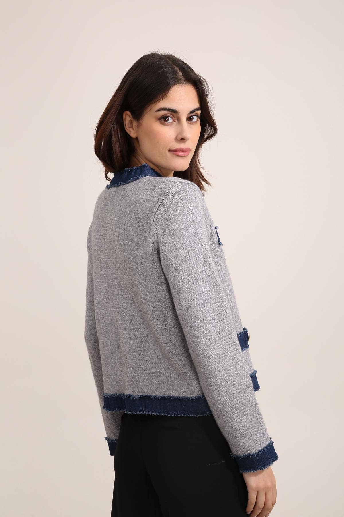 Cherry Paris – Cardigan - Mulher por atacado – Colete Duna - IS246533