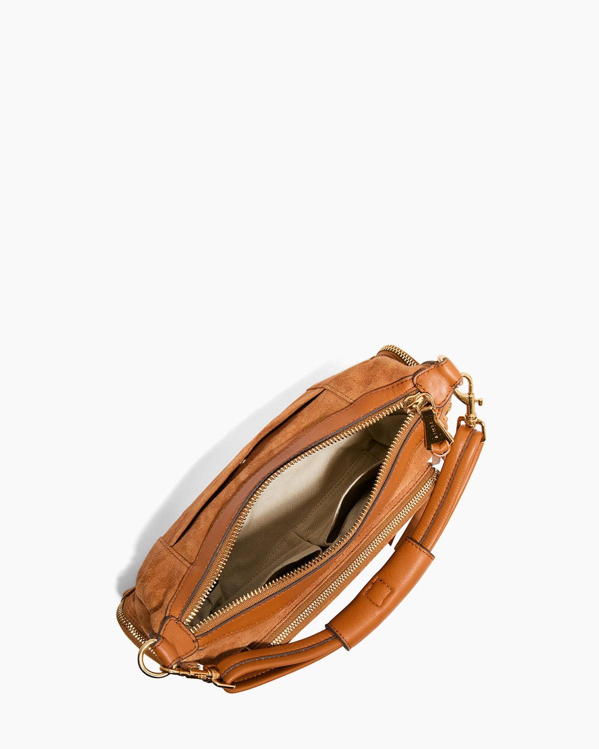 Rustik Karamel Ruskind Away We Go konvertibel skuldertaske for engroshandel på Faire4