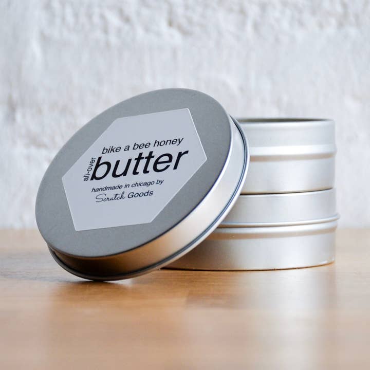 bike a bee honey all-over butter for wholesale by Scratch Goods